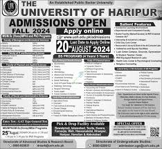 University Of Haripur Jobs