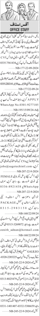 Today Jobs In Karachi 2024